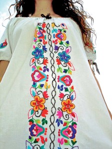 MEXICAN TRADITIONAL EMBROIDERY