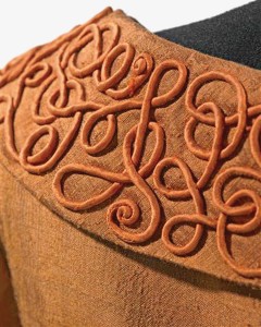 Cording used as embellishment