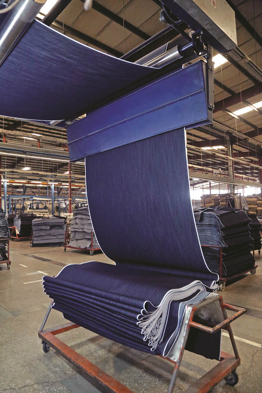 Global Denim fabric manufacturing concentrated in Asia Apparel