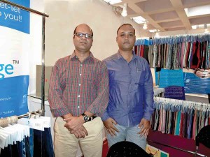 Shailesh Nayak of DMI, with his colleague