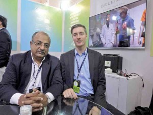 Pradeep Roongta, MD, Stuti Exports and Trenton Rae Horinek, Business Development, Celliant
