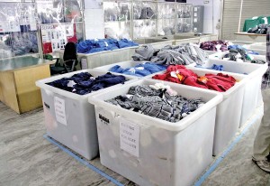The company produces wide range of fabrics in knits