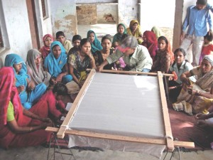 Training in progress at SPYM, Hatin village in Haryana