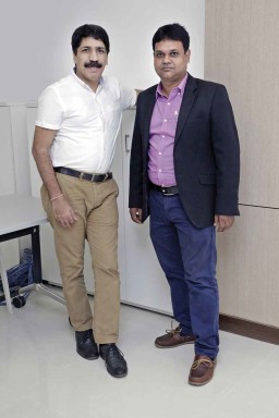 Sanjay Taneja, Country Manager with Masoud Rana, GM (Operations), Roochi Traders