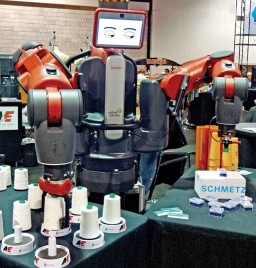 Baxter is the world’s first interactive and manually trainable production robot 