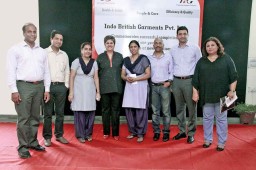 Chandni Sachdev, (centre) Managing Director, IBG with her team 