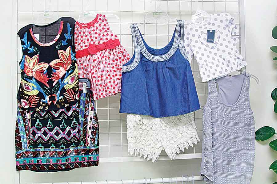 Some of the products from the kidswear collection being sourced from India for the retailer