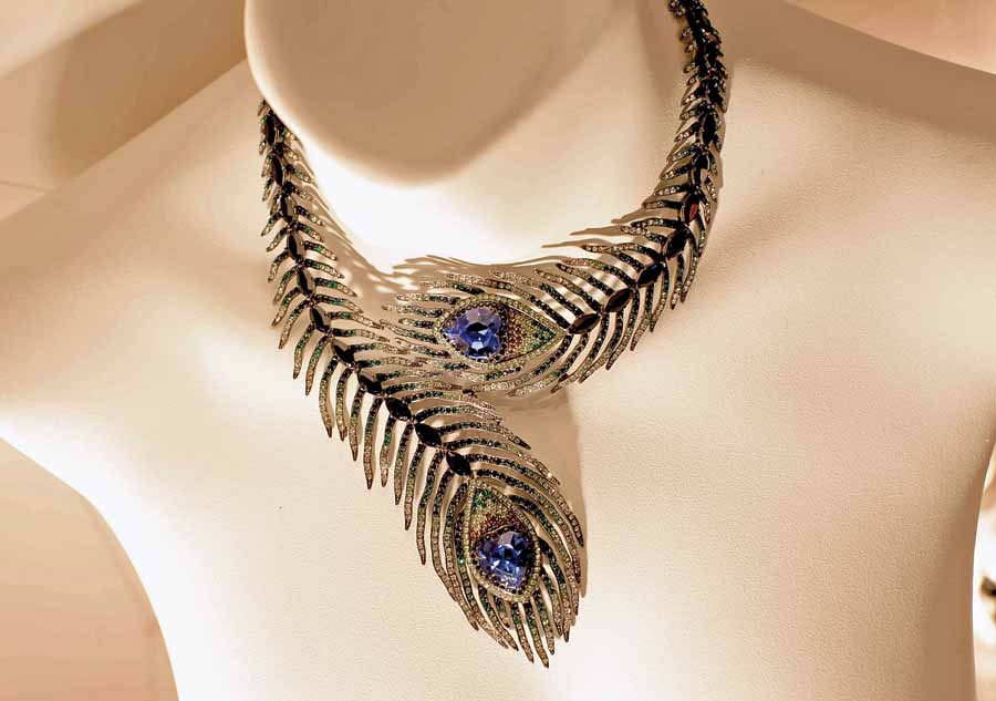 Swarovski jewellery shop made of