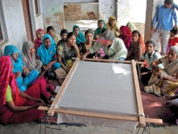 Training is there for home workers but at very few places and at small level only and with very limited resources