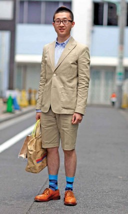 Tailored short suits