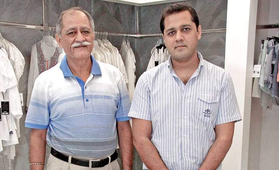 Brigadier (Retd.) K. Mago, Owner and Kapil Mago, Director, 360 Clothing