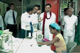 The centre was formally inaugurated by the Economic Development Minister Basil Rajapaksa