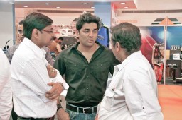 Dhaval Dadia, Director, DCC interacting with clients