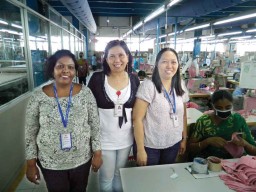 Team of Sri Lankan and Filipino technicians in Intimate Apparels… Since the product is more critical a company require’s more technicians than production managers on the shop floor