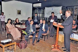 Dan W. Mozena, the US Ambassador to Bangladesh, addressing the gathering