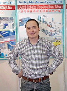 Anchial, MD, DongYang AoLong Non-woven Equipment happy with his accomplishments 