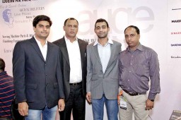 Team Gauge (L to R) Harish Kumar; M.L. Jain; Hitesh Luniya; and Sanjay
