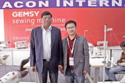 RK Bansal, MD, Beacon International with Victor Xu, South Asia Sales Manager – International Trade Department, Gemsy