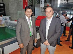 P. Guna Sekaran, CEO, IMA India and Gian Pietro Rossi, Marketing Manager, IMA