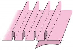 Picture 1 showing the crest height and root width