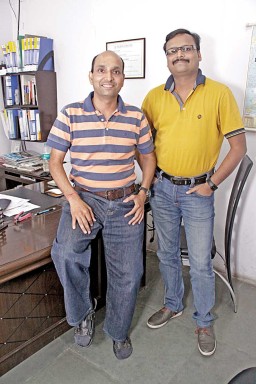 Amit Agarwal, Managing Director and Sanjeev Garg, CEO, Genus Apparels