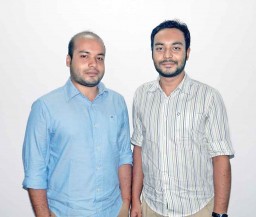 Rifat Alam and Riman Alam, both Directors of Valeria Fashions