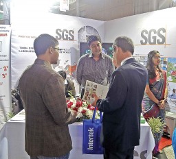 SGS, one of the busiest booths at the fair