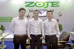 (From L to R) Roben Wu, Overseas Sales Director, Zoje; Douglas Zhu, MD, Zoje; and Chris You, MD, Zoje Bangladesh