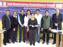 Garment exporters of Noida and consultants in closing ceremony