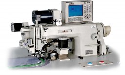 MJ-3400 for deskilling the run-stitching operations of collars, flaps, shoulder tabs, cuffs and collar band joining