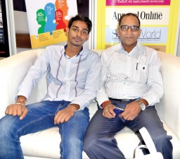 Praful Shah, GM (R) and Sehull  Jain, Director, Mahalaxmi Inc.