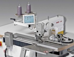 The PFAFF 3586 is made with the aim to improve the overall quality levels and reducing the skill requirement for sewing darts and waistband pleats