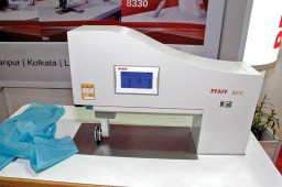 PFAFF 8312, ultrasonic welding machine with various design options for the seam