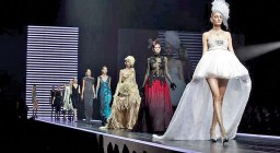 The event was headlined by a fashion show featuring some intriguing examples of Wholegarment and new integral knitwear