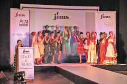 Grand finale of Style and Trends 2012, the annual fashion show of JIMS