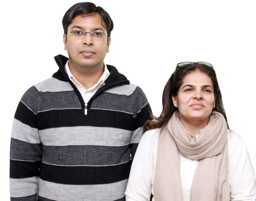 Nikita Khanna (R) along with Rishi Kant Sharma - Sr. Merchandiser - Homewares, Group Indigo