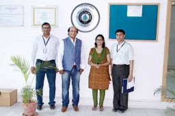 Ranjiv Kapur (2nd from Left) stands proud with his OC Bhiwadi team in front of the IGBC Green Certification