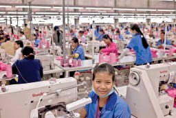 Migrant workers are a majority in Cambodian factories