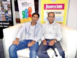 Praful Shah, GM (R) and Sehull Jain, Director, Mahalaxmi Inc.