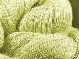 Peanut protein fibre is light cream colour in its natural state and has a soft handle and warmth, like wool. The fibre can be dyed with wool dyes.