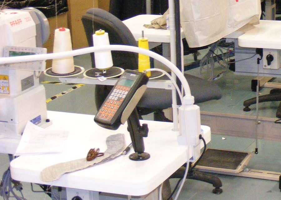 MAGNAL FA.CT.S data collection terminal in action 