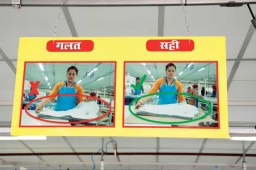 Pictorial depiction of the best ways of doing an operation. It is the simplest way of standardising and stabilising a process