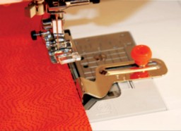 Brother SA 538 seam guide, simple to function 