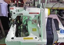 The 2261 H 3 needle chainstitch feed-off-the-arm lap felling unit from Vibemac
