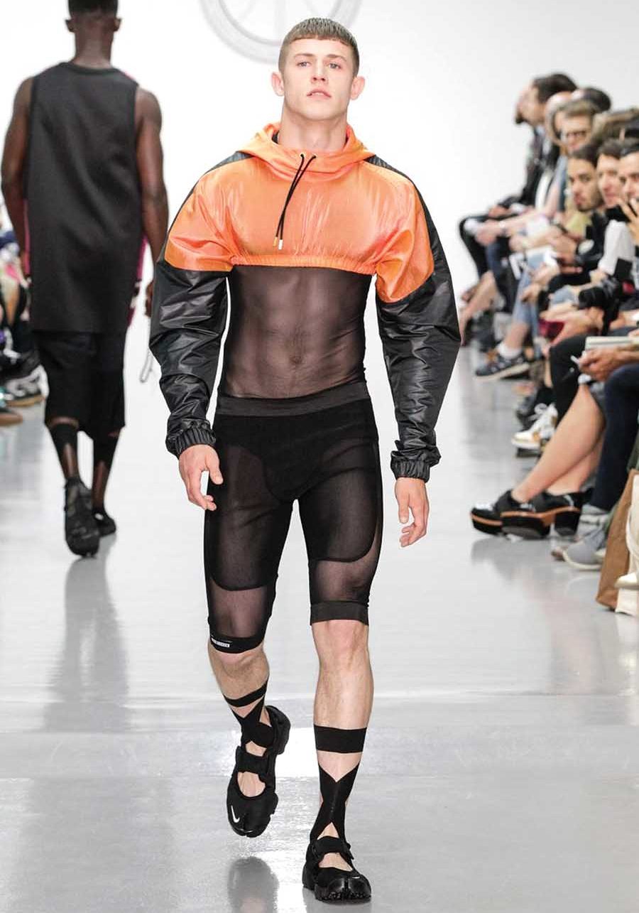 The Spronosexual man on the runway