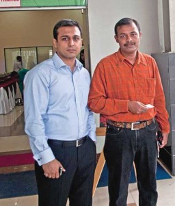 (L to R) Kapil Kumra, Country Manager, Tex Zippers (BD) with Anjan Bhattacharya, CFO, Epic Garments Manufacturing Company