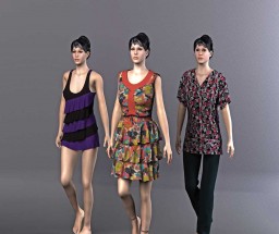 A screenshot from Styku, a new virtual fitting room solution from Tukatech