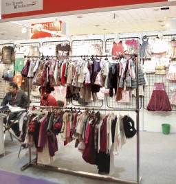 One of the few exporters who displayed kidswear