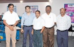 Dhaval Dadia, (2nd from left) with Team DCC – P. Jayakarthikeyan, N. Senthil Kumar, Thangavel Jaisankar and Mallikarjun M.
