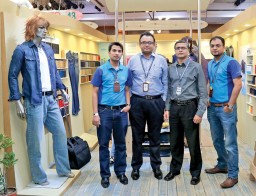 Arshad Hasan, General Manager – Business Development, Amann Bangladesh (2nd from left) with his team